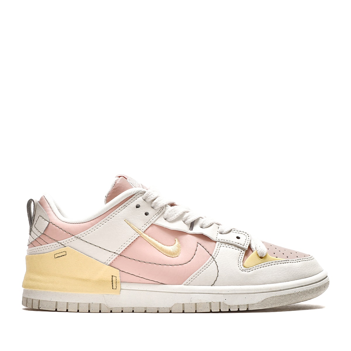 NIKE W DUNK LOW DISRUPT 2 PHANTOM/LEMON WASH-PINK OXFORD-SAIL