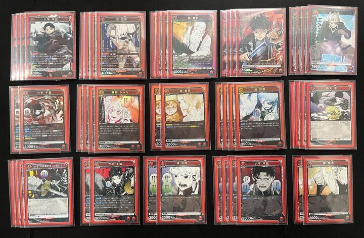 デッキ】 カグラバチ 赤 六平千鉱＆柴登吾＆漣伯理【UNION ARENA】 ①
