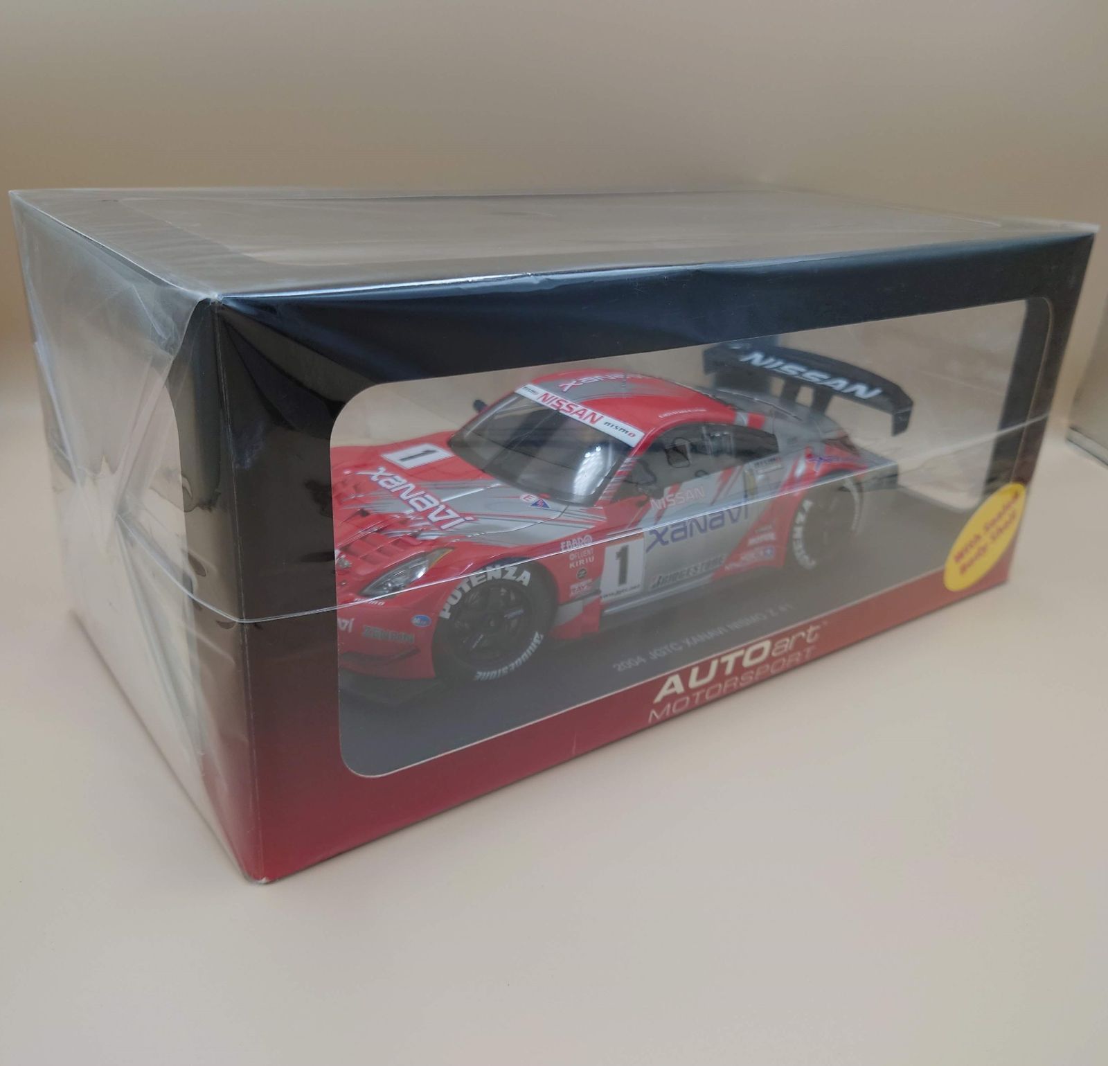 1/18 日産 フェアレディZ FAIRLADY Z XANAVI JGTC 2004 NISMO #1 中古