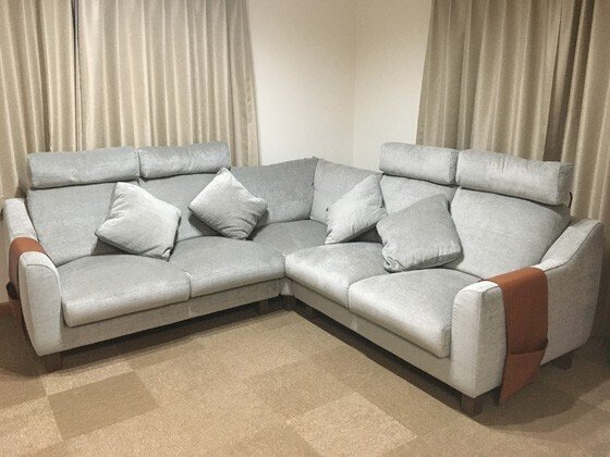 人気色グレーの生地を張ったおすすめソファ&選ぶコツ・レイアウト例