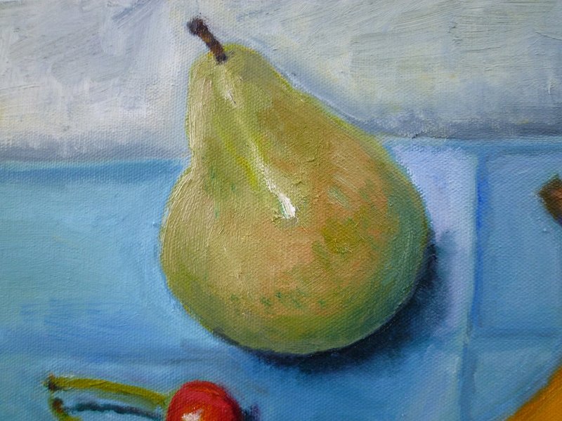 上田さんの静物油彩画 F4