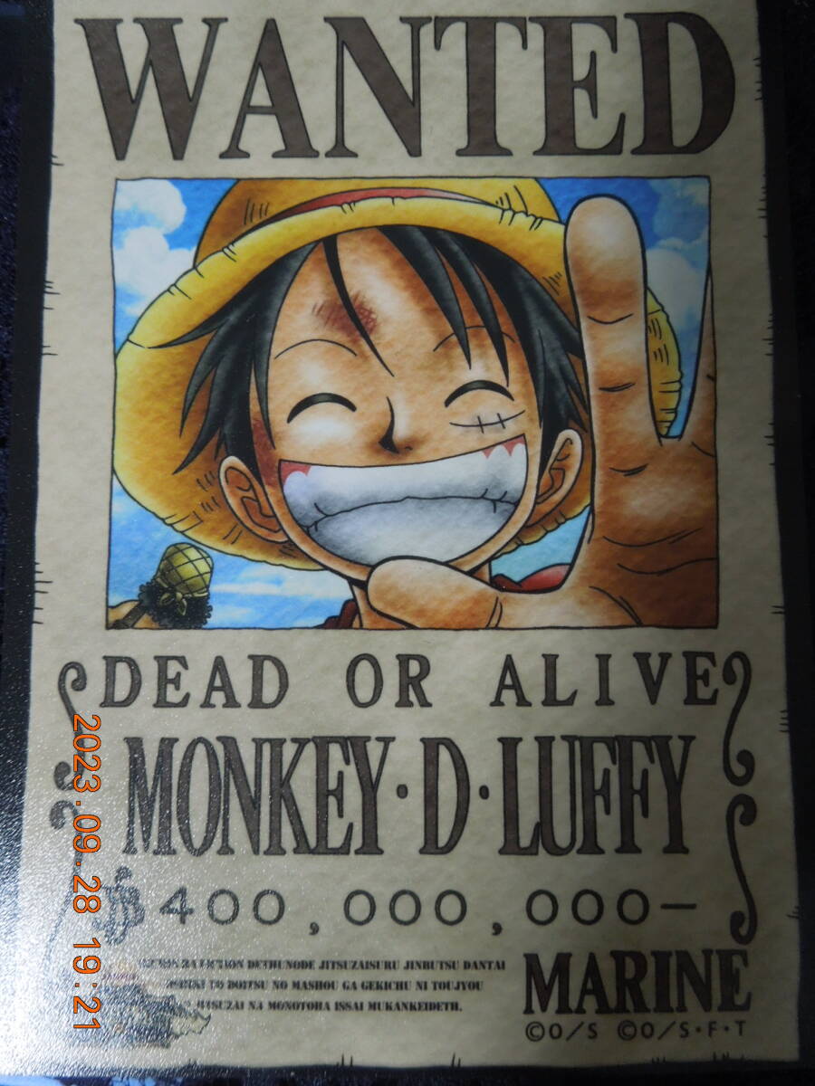 2026年最新】Yahoo!オークション -ワンピース 手配書 ルフィの中古品