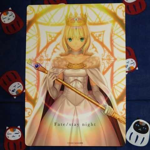 エポスカード特典 Fate stay night セイバーオルタ ゲームマット
