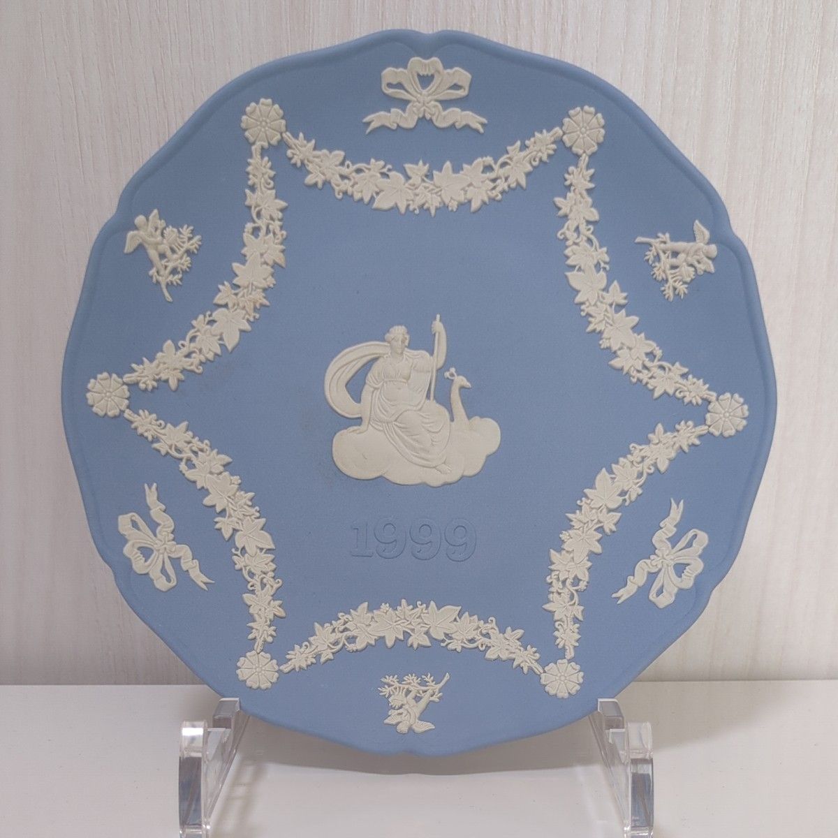 最終お値下げ [ウェッジウッド]ジャスパー干支トレイ2019年「イノシシ