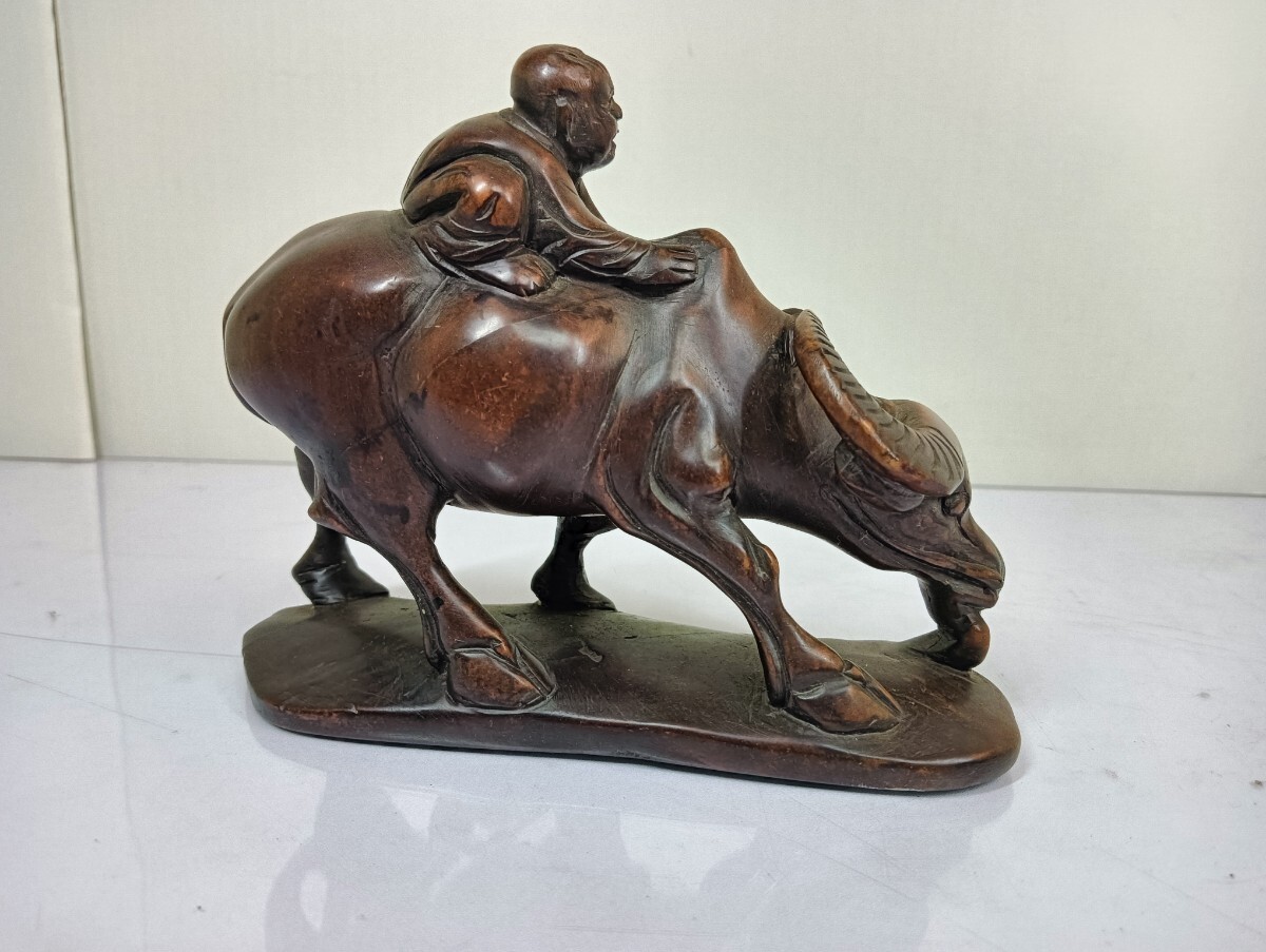 Yahoo!オークション -「牛 置物」(木工、竹工芸) (工芸品)の落札相場