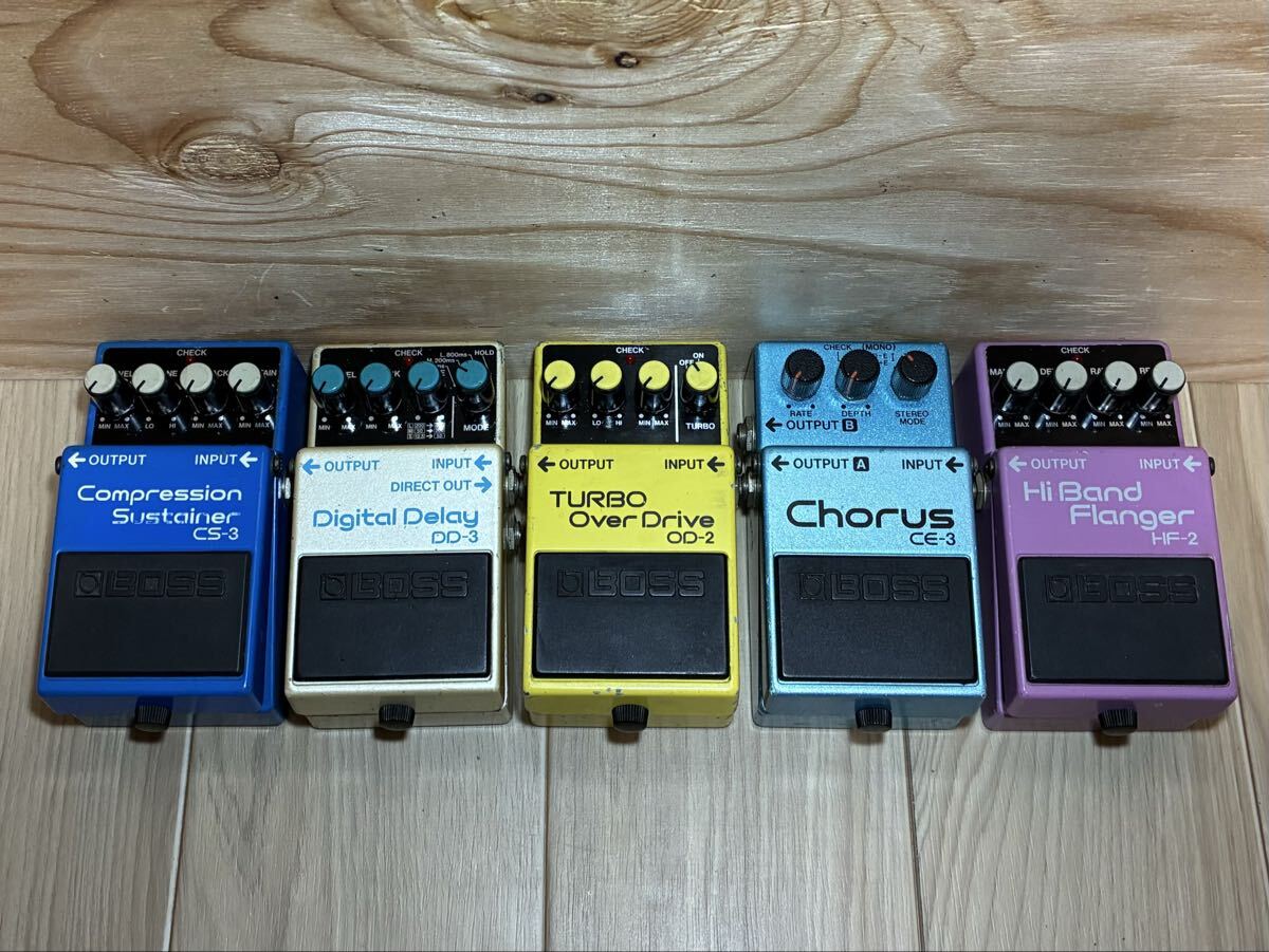 Yahoo!オークション -「bossエフェクターセット」の落札相場・落札価格