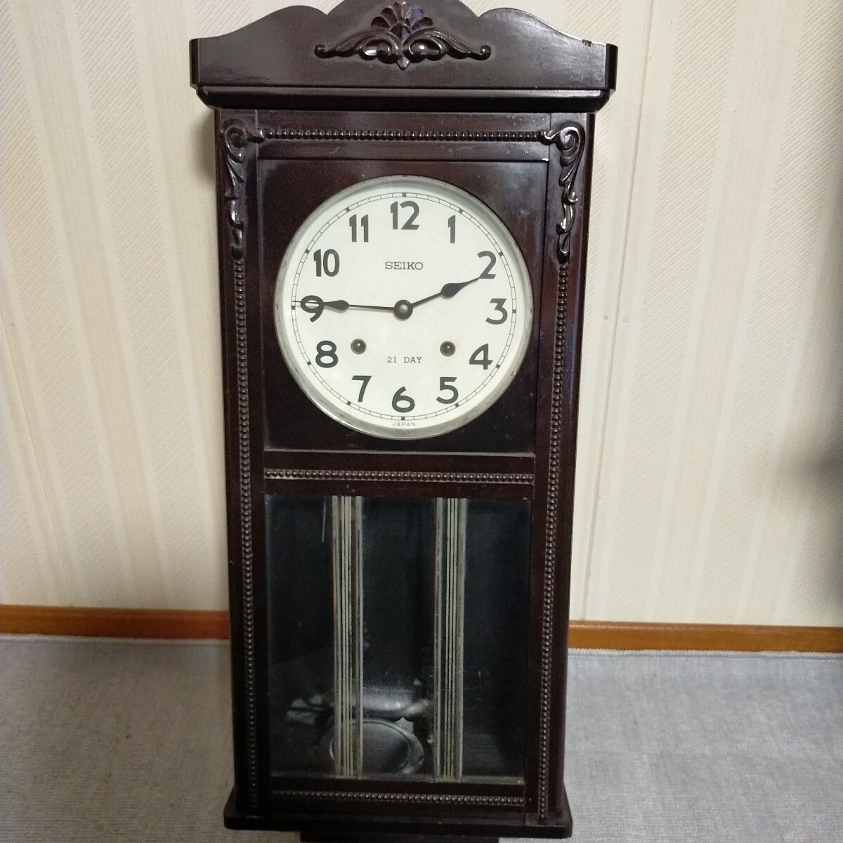 Yahoo!オークション -「精工舎柱時計ゼンマイ式」の落札相場・落札価格