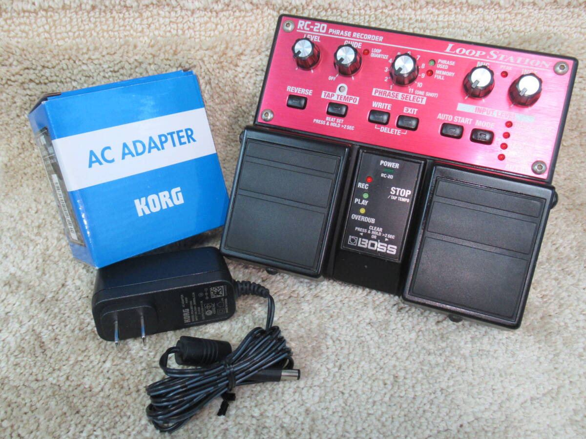 Yahoo!オークション -「boss rc-20」(エフェクター) (エレキギター)の