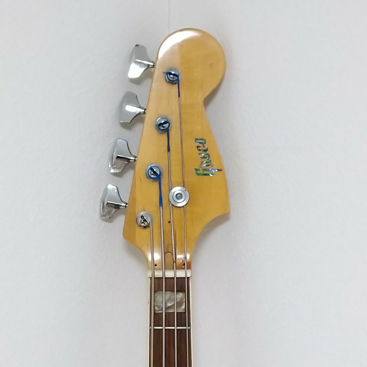Yahoo!オークション - Greco JB-380 Gnecoロゴ JAZZ BASS ハムバッカー