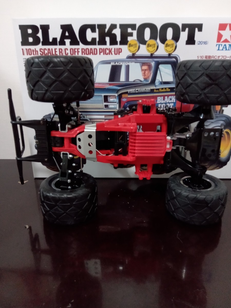 タミヤ ブラックフット 2016 カスタム車 未走行車 17T仕様 フル