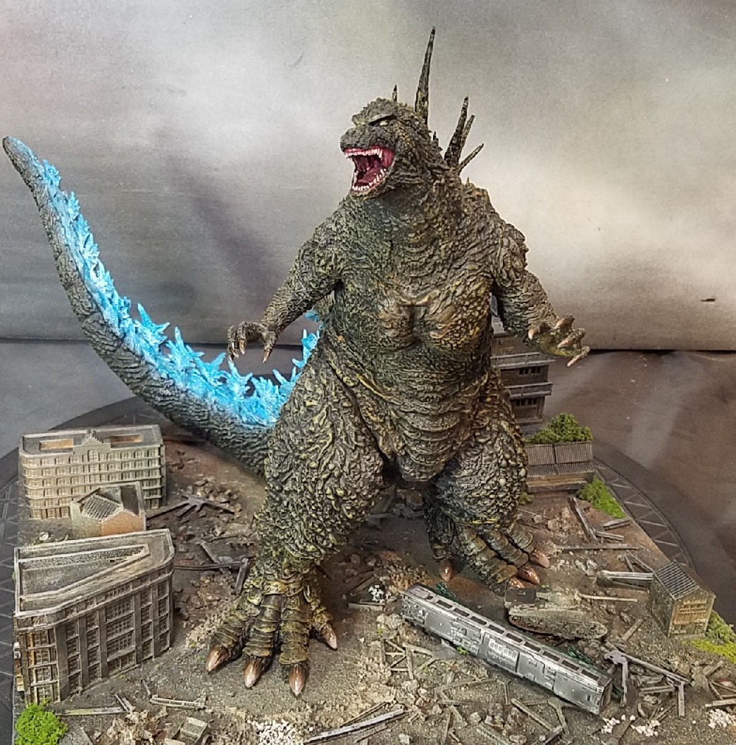 ゴジラ 一番くじA賞ジオラマ完成品 ゴジラ 一番くじA賞ジオラマ