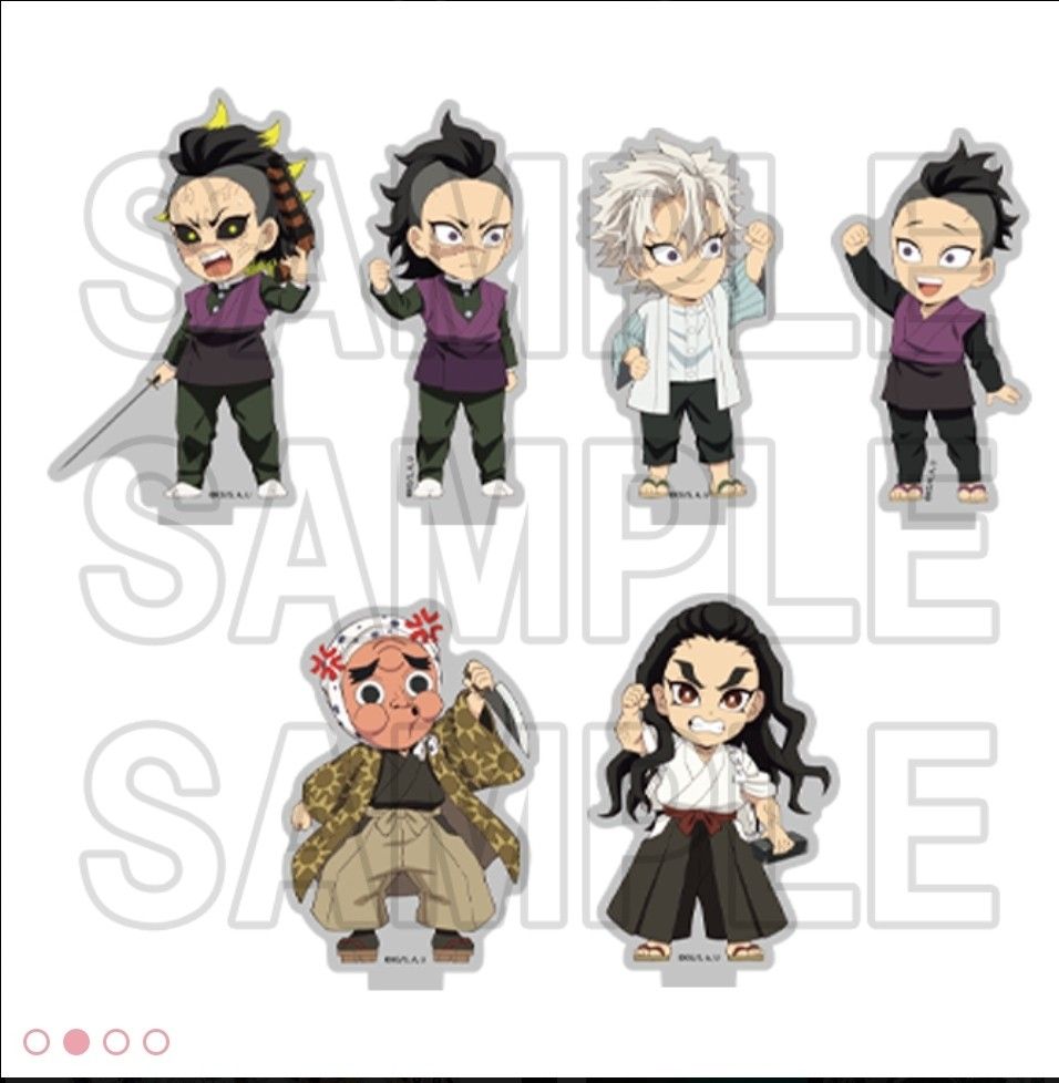 全集中展 みにきゃら繋がるランダムアクリルスタンド B 未開封4個