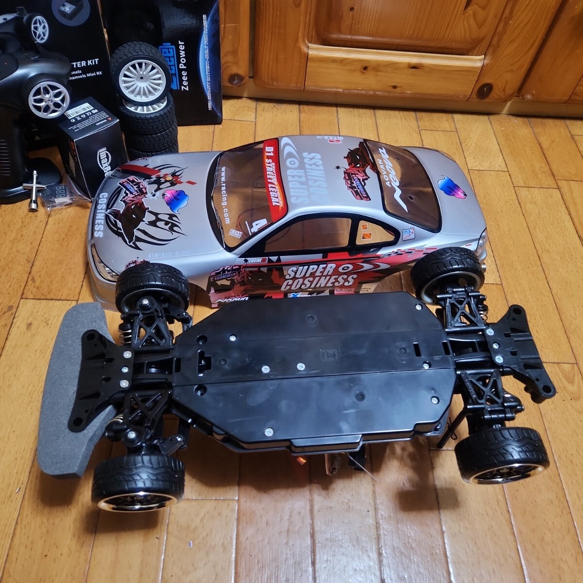 動画あり 即決《送料無料》 使用少 タミヤ ドリフト ラジコン フル