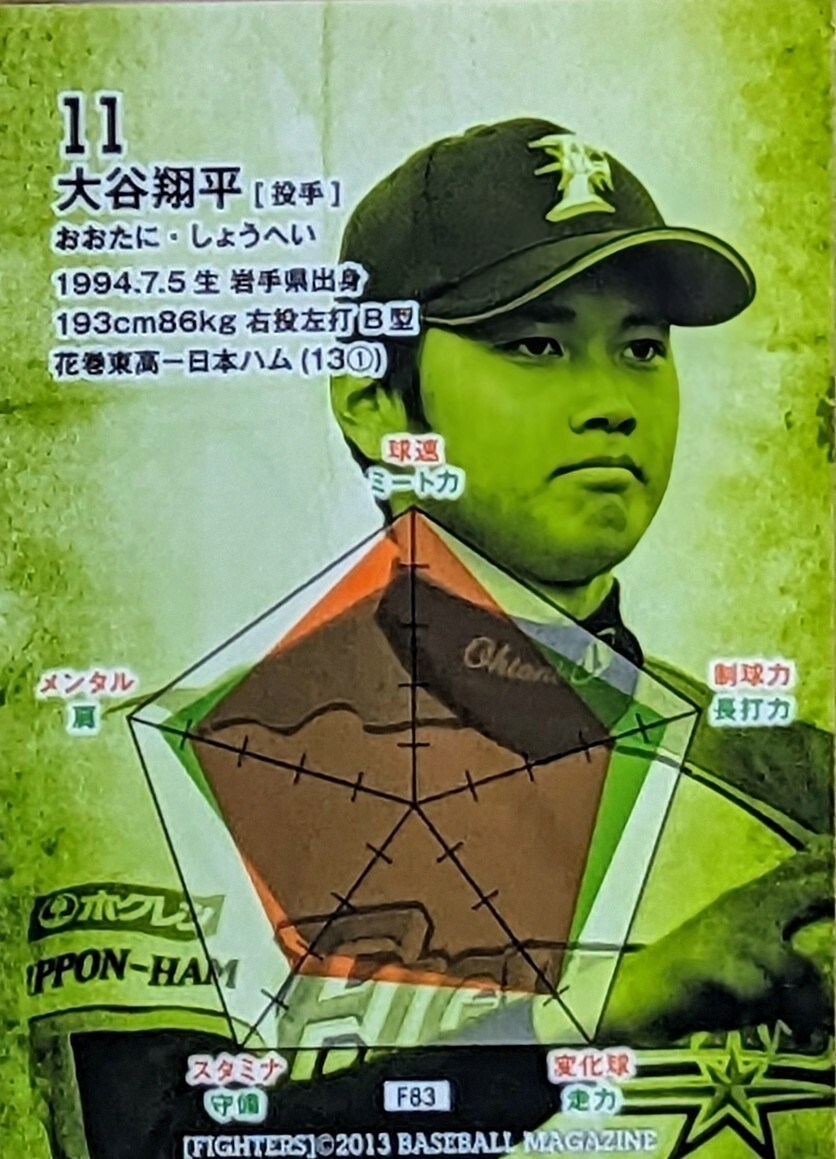 Yahoo!オークション - 【大谷翔平 PSA10】2013 BBM ルーキーカード #F8