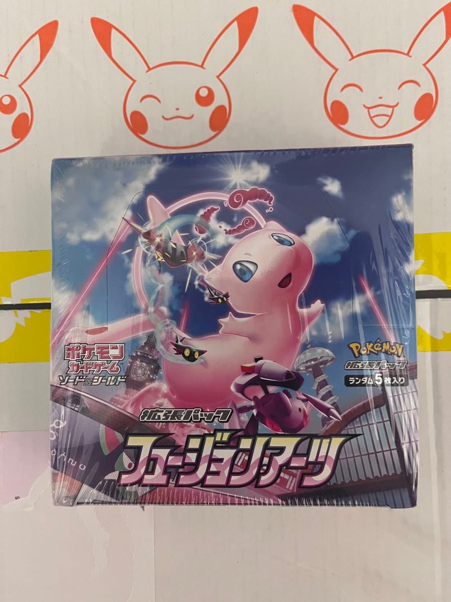 新品未開封 シュリンク付き ポケモンカードゲーム フュージョンアーツ