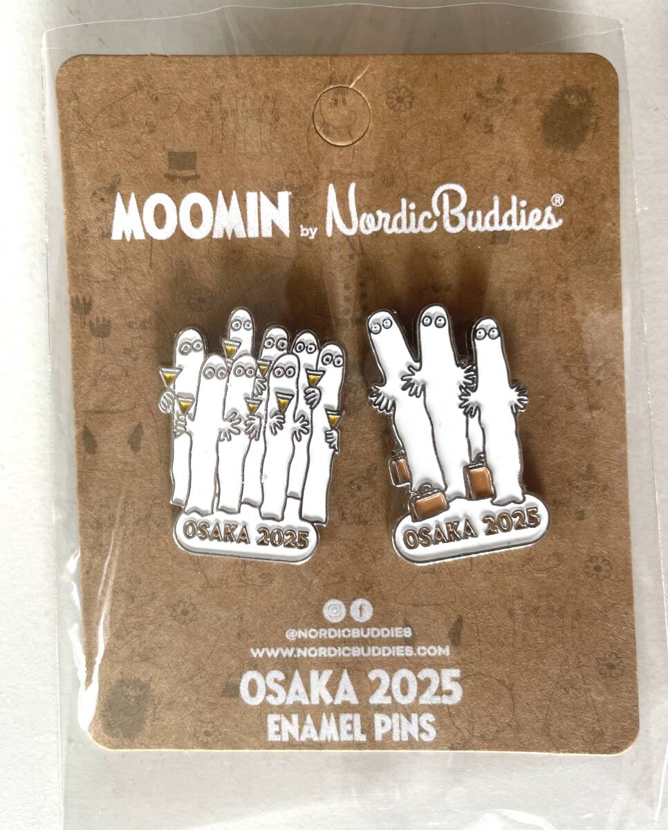 送料込み 即決 / 新品 ピンバッジ 北欧館 ムーミン 5種コンプリート