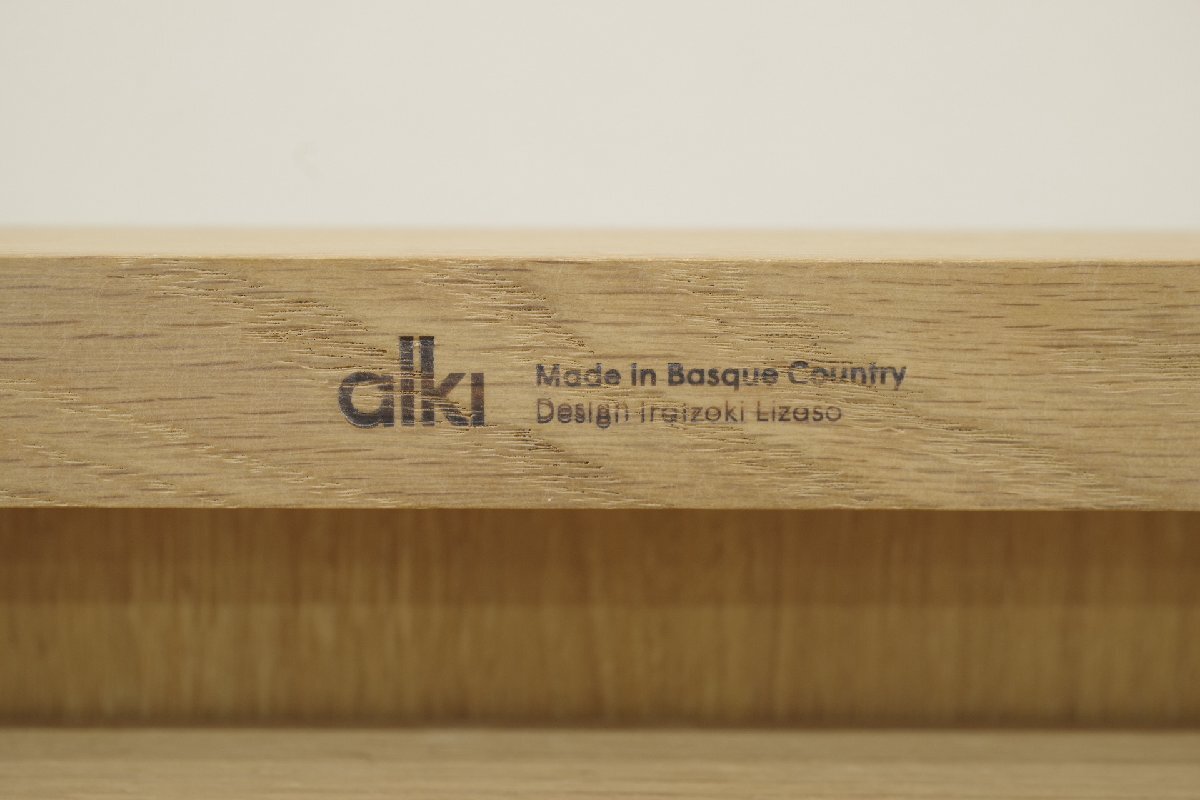 alki アルキ Emeaシリーズ ローバックチェア スツール 腰掛け オーク材