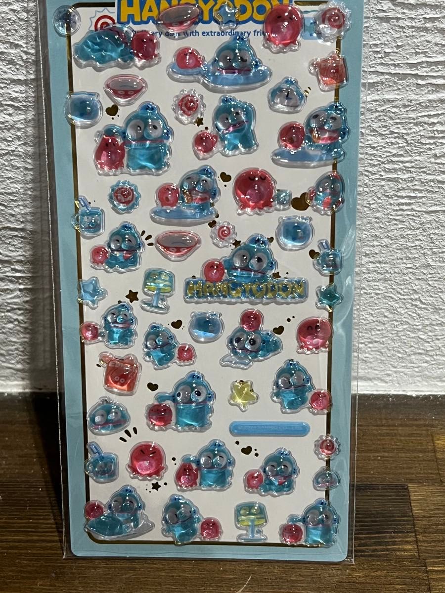 日本未発 ハンギョドンボンボンドロップシールちゃんとしたボンボン