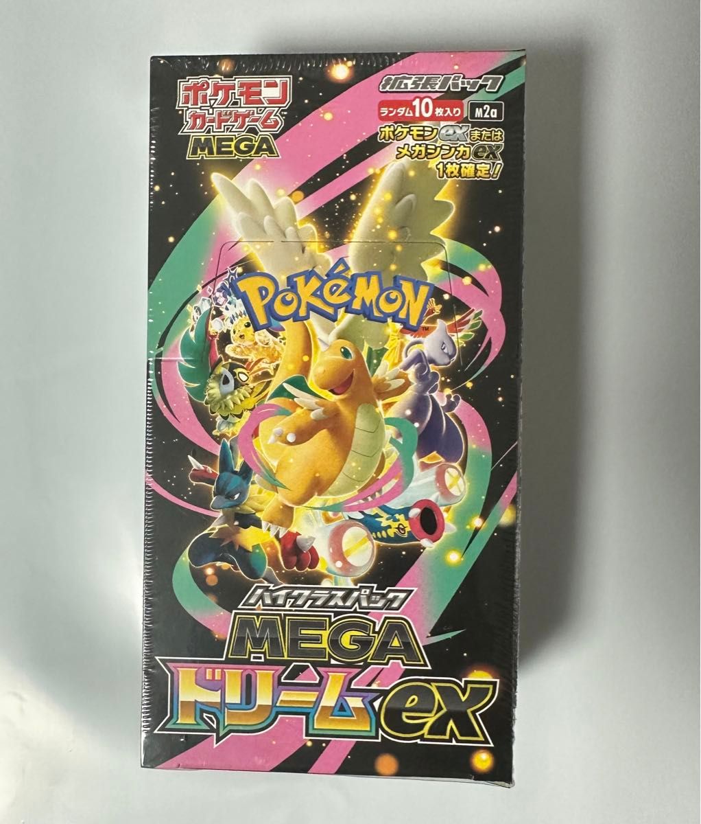 ポケモンカードゲーム MEGAドリームex 1ボックス シュリンクあり