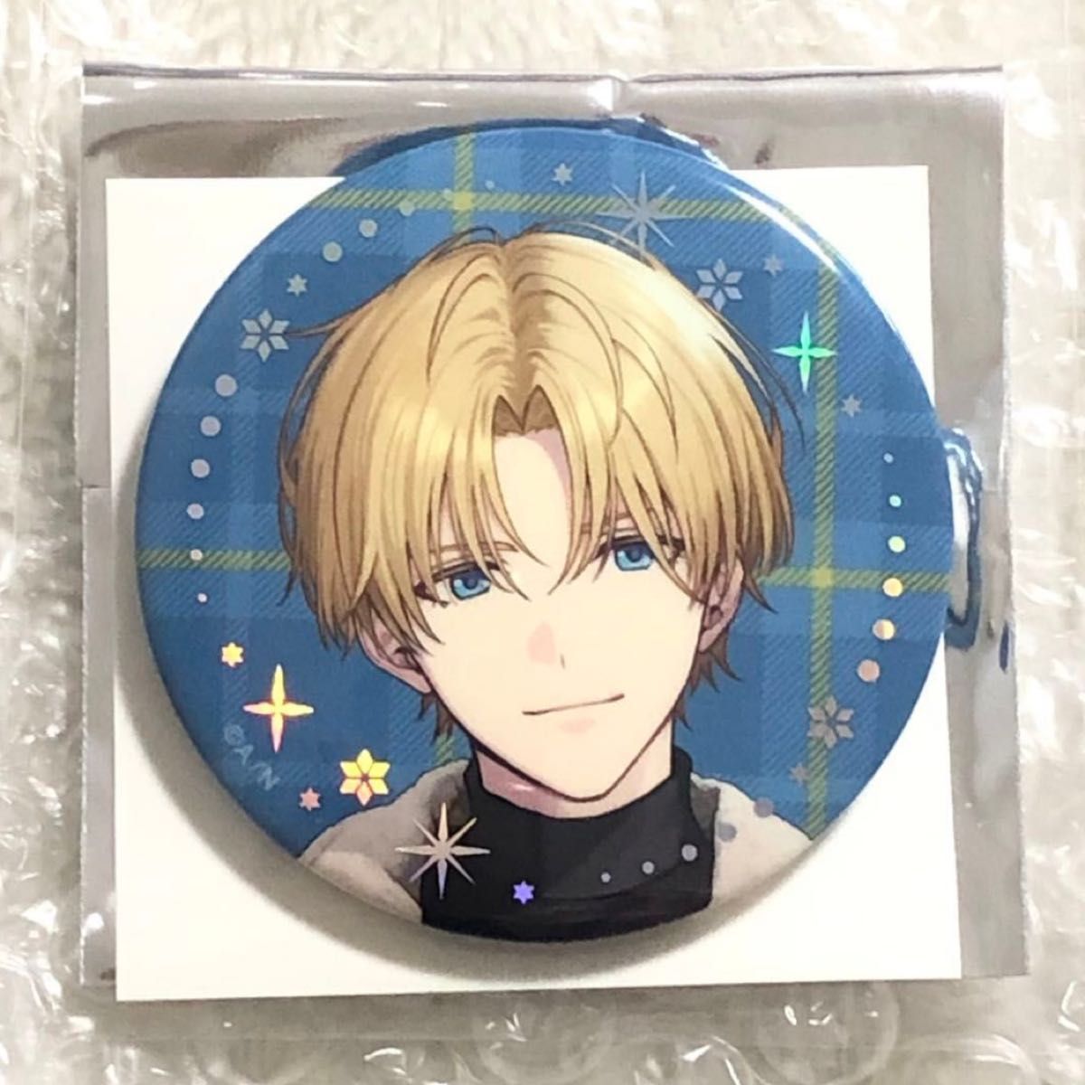 にじさんじ ウィンターデート ランダム箔押し缶バッジ エクス