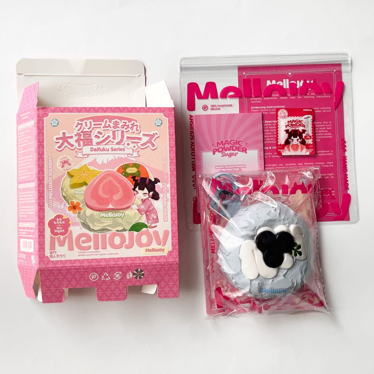 新品】mellojoy メロジョイ ブルーベリー クリームまみれ大福シリーズ