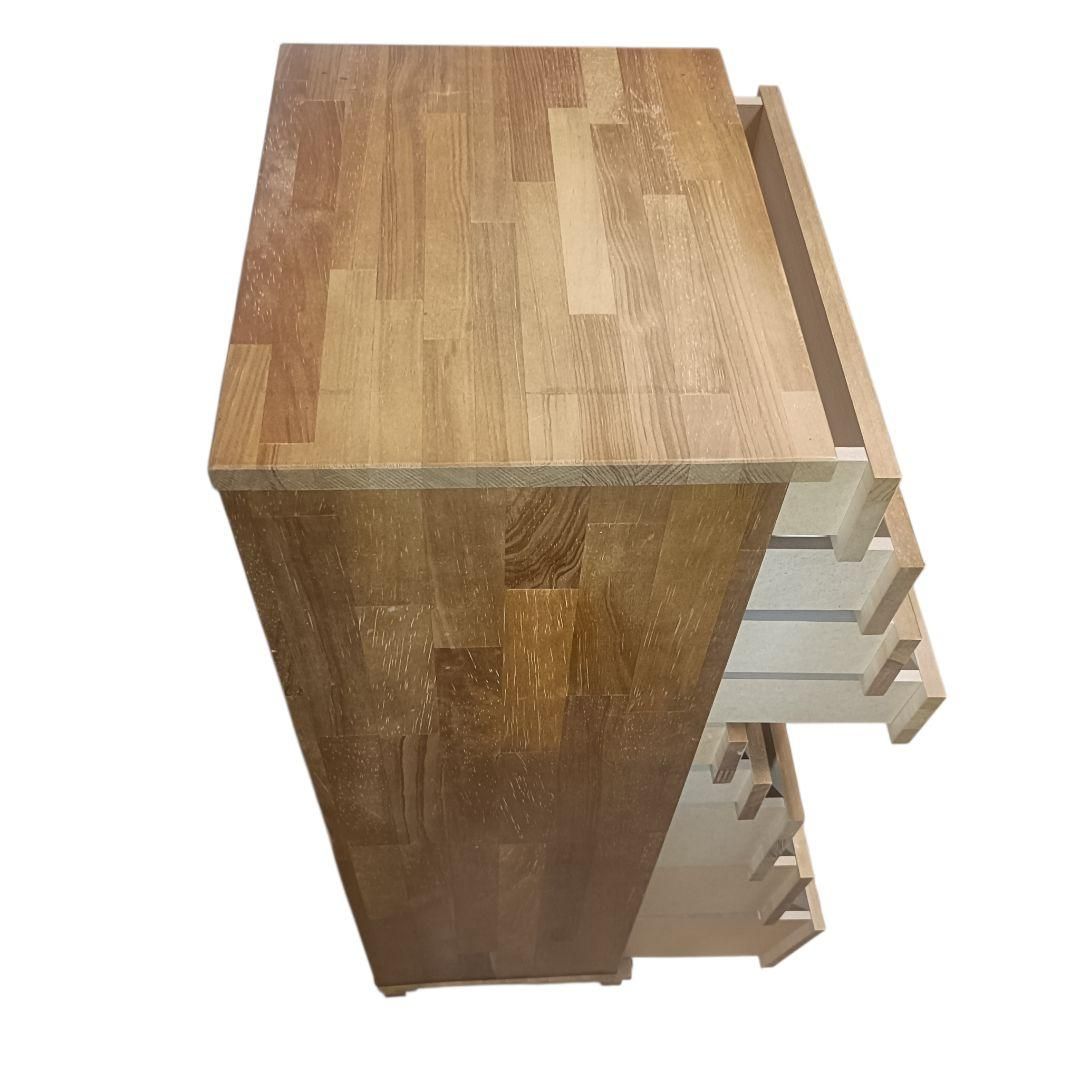 スリムチェスト 9段 書類入れ 小物たんす チェスト 木製 レトロ