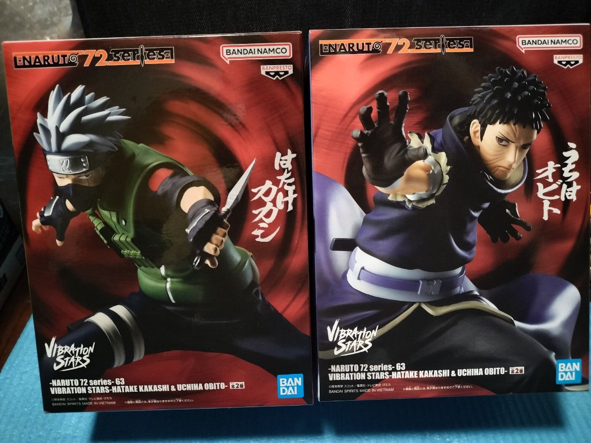 2個セット フィギュア NARUTO疾風伝 はたけカカシ うちはオビト