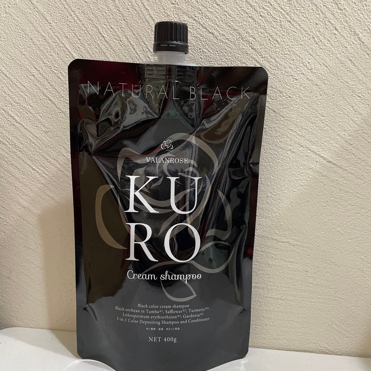 バランローズ KUROクリームシャンプー ナチュラルブラック400g