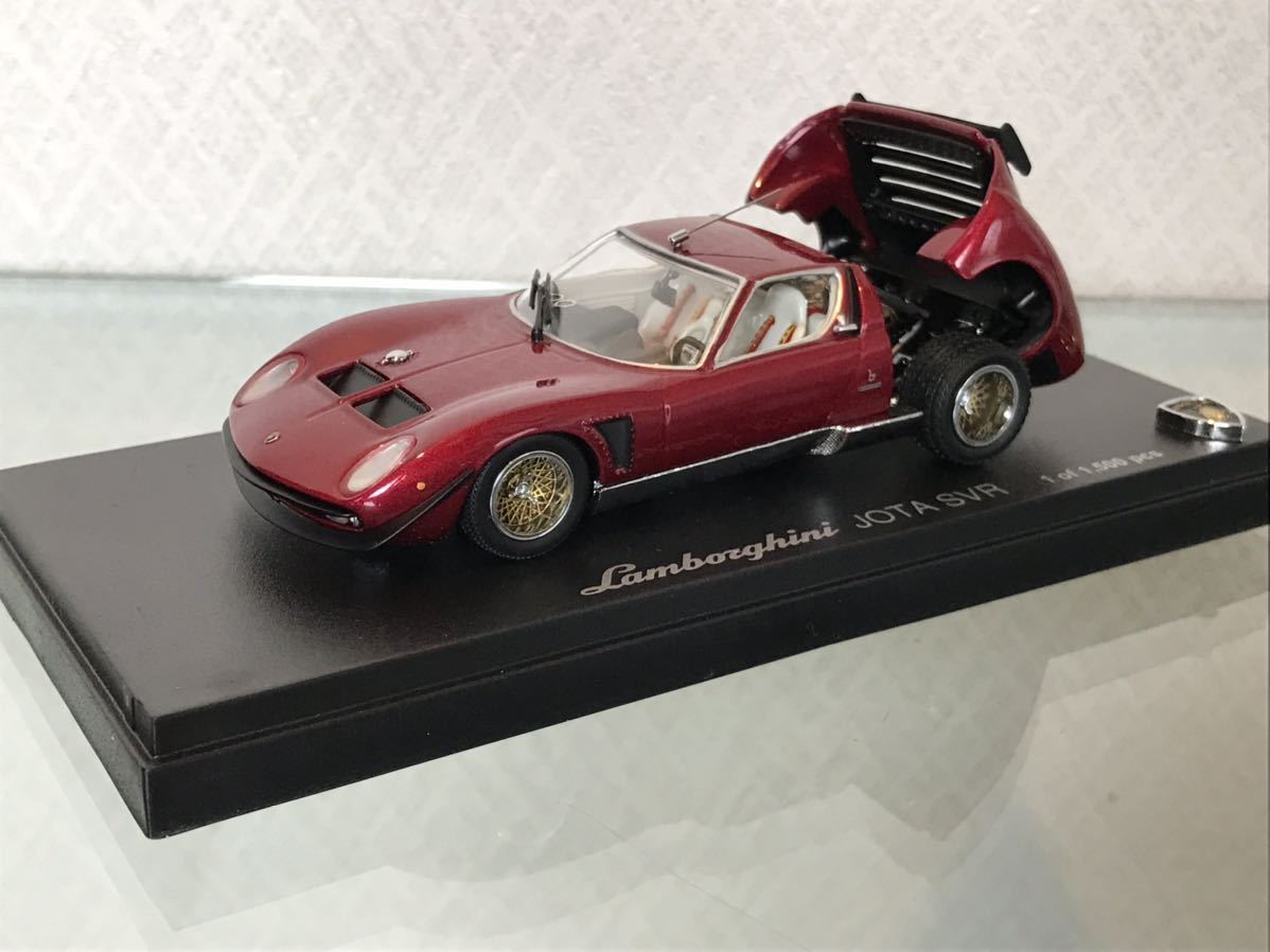 送料無料 1/43 ランボルギーニ イオタ SVR ミニカー 京商 KYOSHO