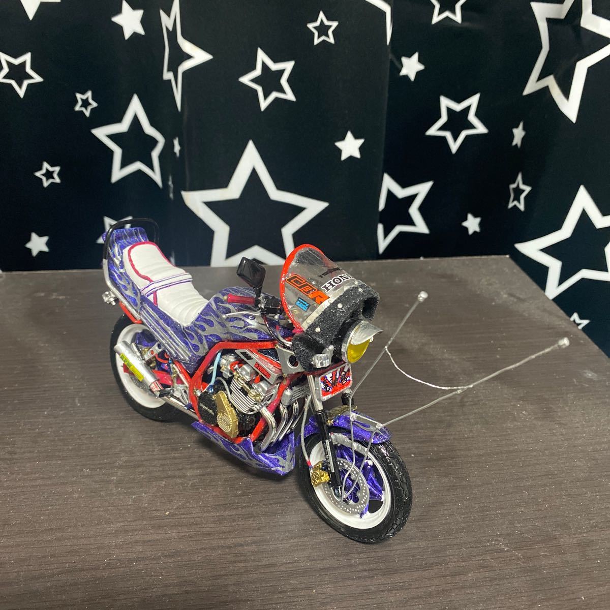 タミヤ 1/12 CBR 400F 改 族車仕様 プラモデル 完成品｜Yahoo!フリマ