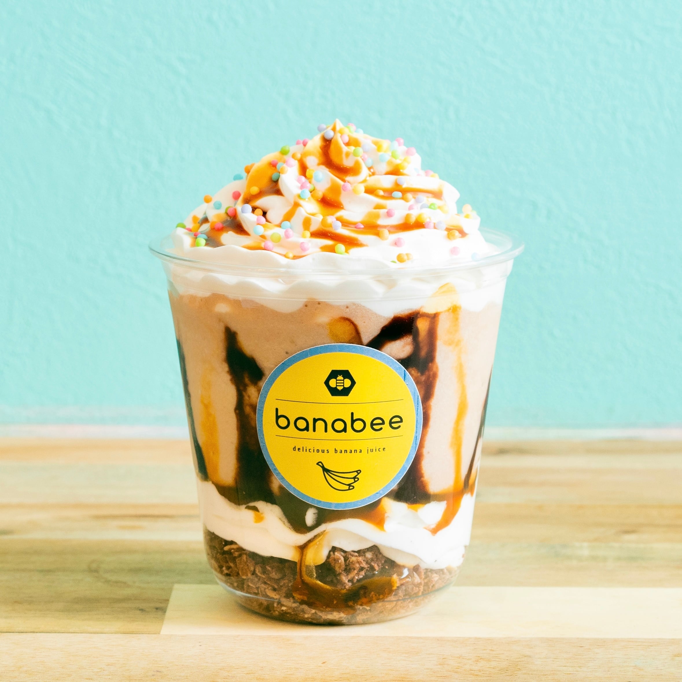 キャラメルチョコ【banabeeバナナジュースパフェ】 | バナナジュース