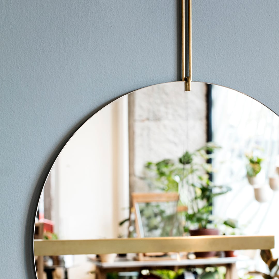 ウォール ミラー Φ50cm［ムーベ］ | REAL Style online shop