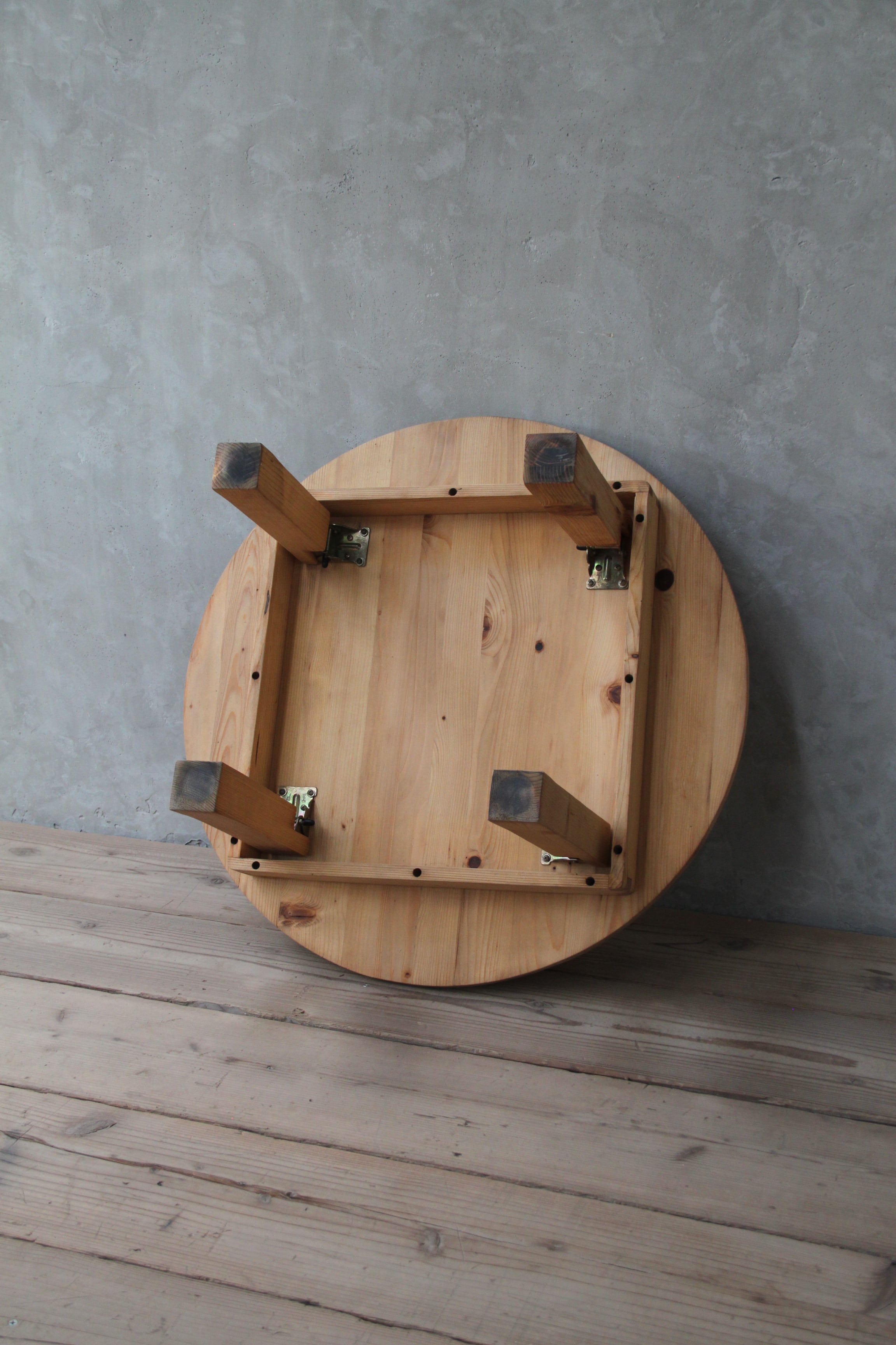 木目のきれいなちゃぶ台 古家具/古道具/アンティーク/机/テーブル | は