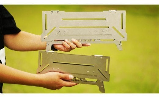 ワンハンドソロテーブル B4 チタン | ガレージファクトリー