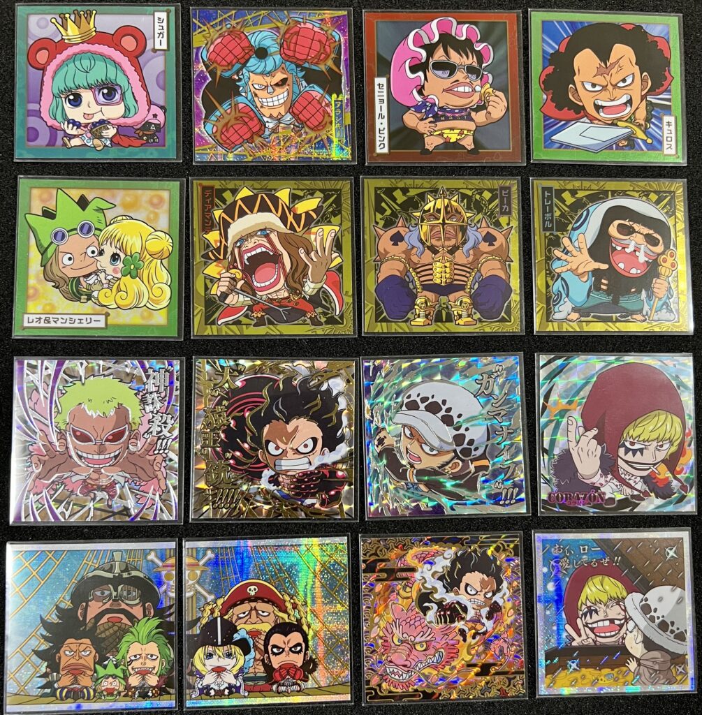にふぉるめーしょん ワンピース大海賊シールウエハース 第1弾～2弾