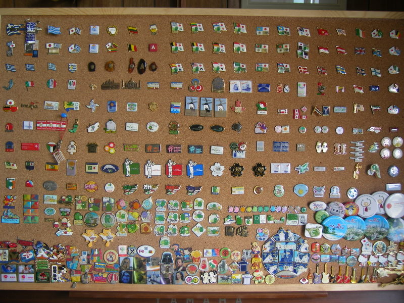 愛知万博ピンバッチ - 猿投山の達人 (猿投山登山道 完全攻略マップ)