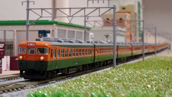 165系 急行「佐渡」 - ビスタ模型鉄道（エヌゲージ日記）
