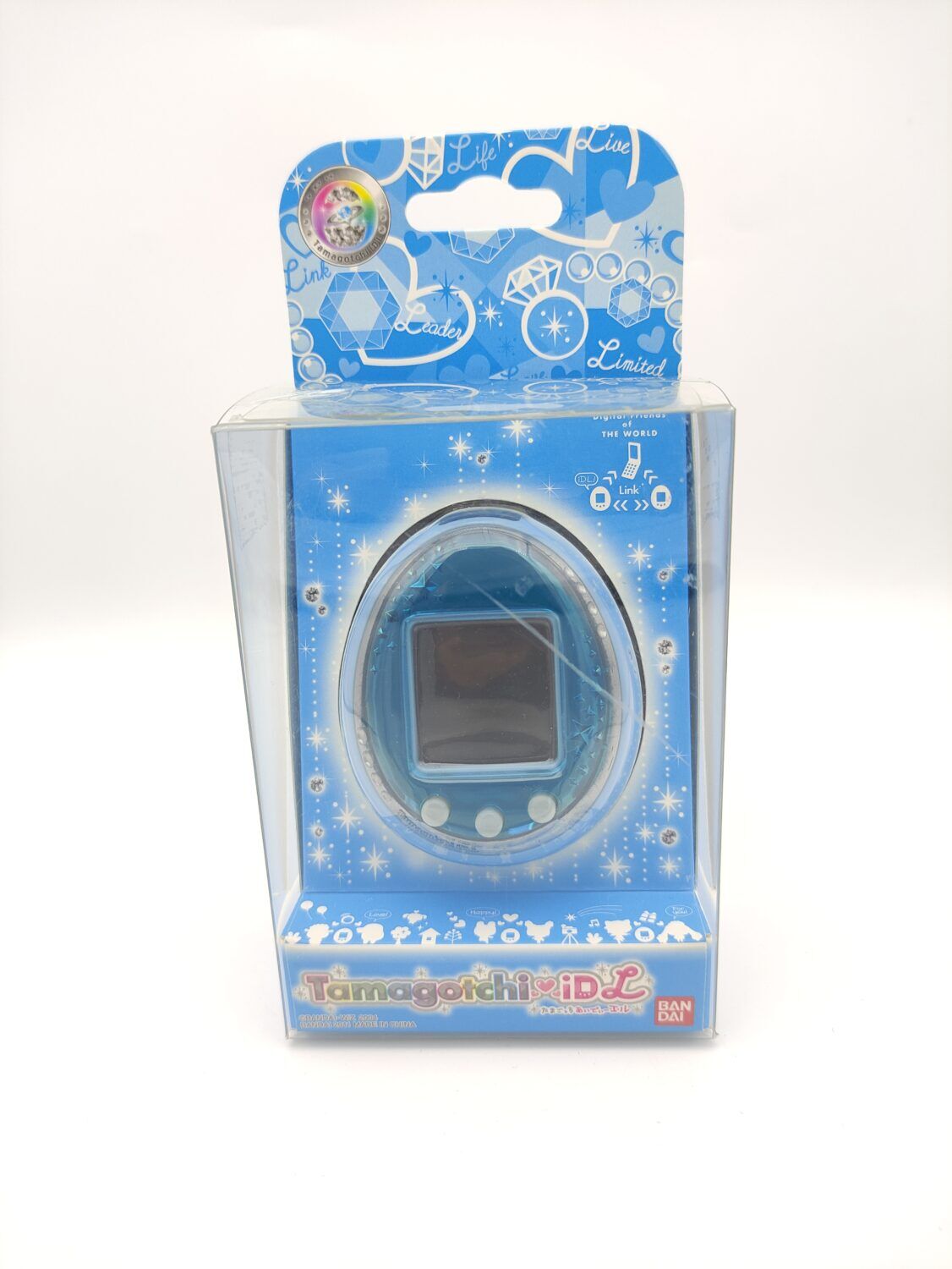 Tamagotchi ID L Color Blue Virtual Pet Bandai in box - Buy-Tamagotchis
