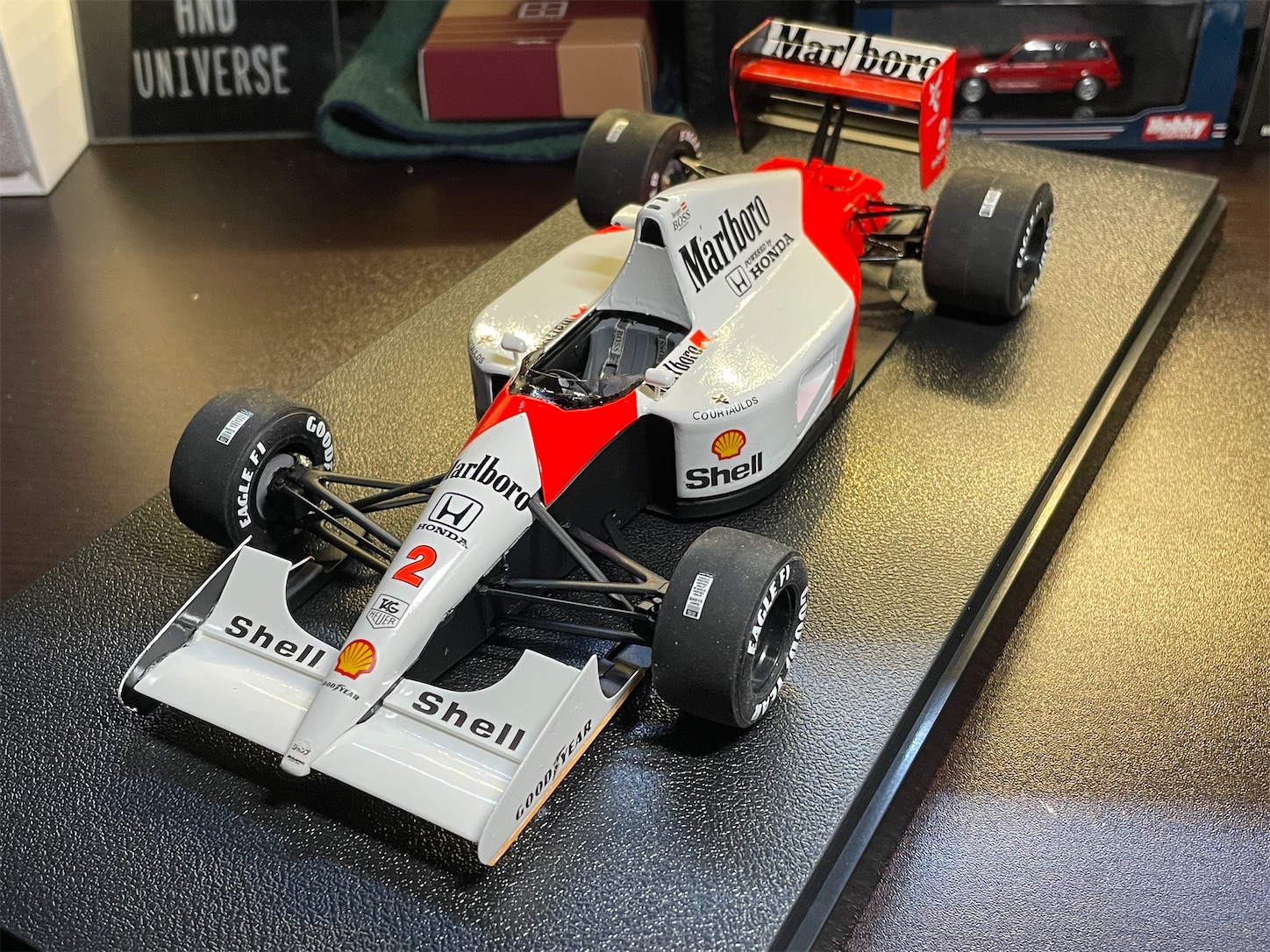 マクラーレンホンダMP4/6 (フジミ1/20プラモデル) - Pre Miniature Motors