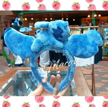 香港ディズニー限定☆スティッチ ぬいぐるみカチューシャ (Disney/ヘア
