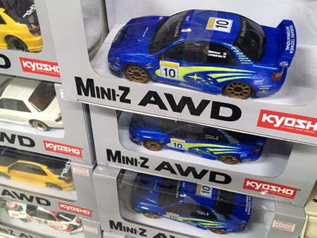 再入荷してます、好評発売中(京商/ミニッツAWD スバル インプレッサ