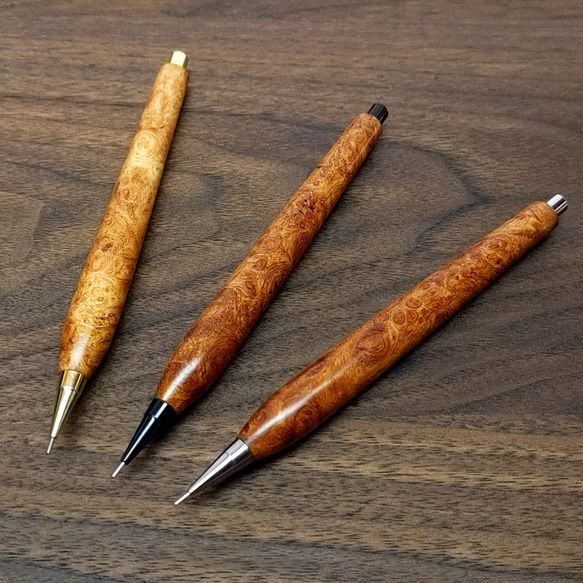 花梨瘤杢 シャープペンシル ペン・筆記用具 工房 TAISHI 通販 14930643