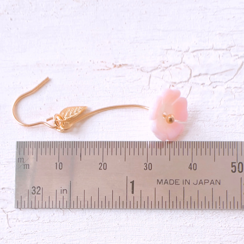 桜イヤリング/ピアス】Sakura earrings/piace 揺れるタイプ 桜