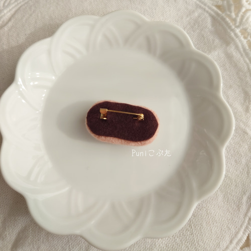 ぶたさんのお鼻チョコレートブローチ(ネックレス、ポニーフックへ変更