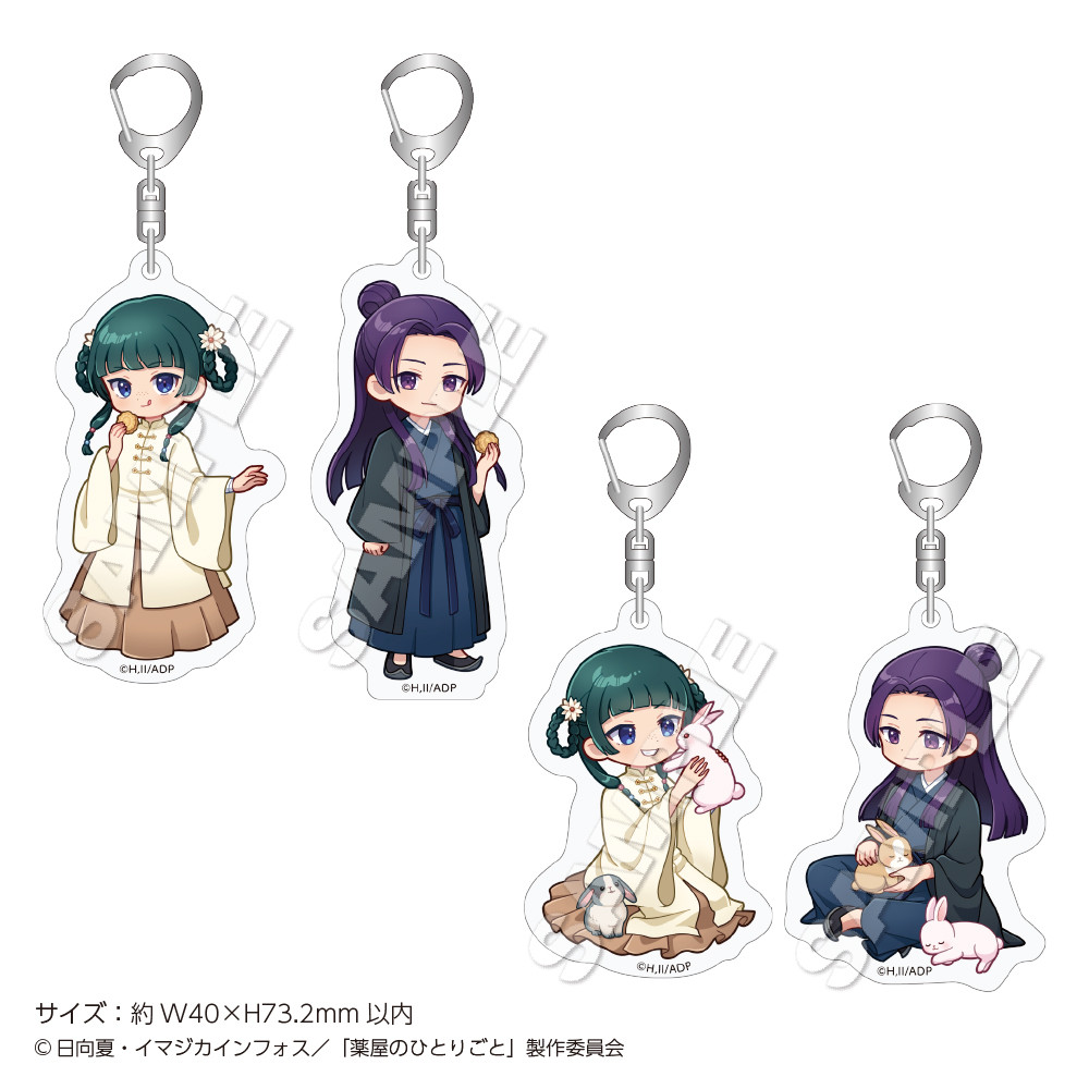 薬屋のひとりごと』猫猫＆壬氏の描き下ろしイラスト公開 POP UP STORE