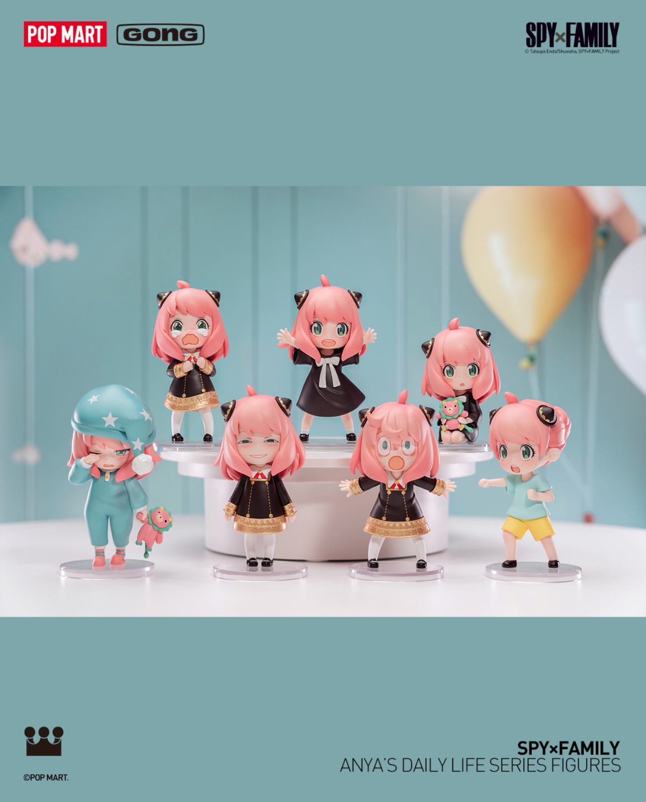 POP MART SPY X FAMILY ANYA'S DAILY LIFE SERIES BLIND BOX – DESIGN-JM