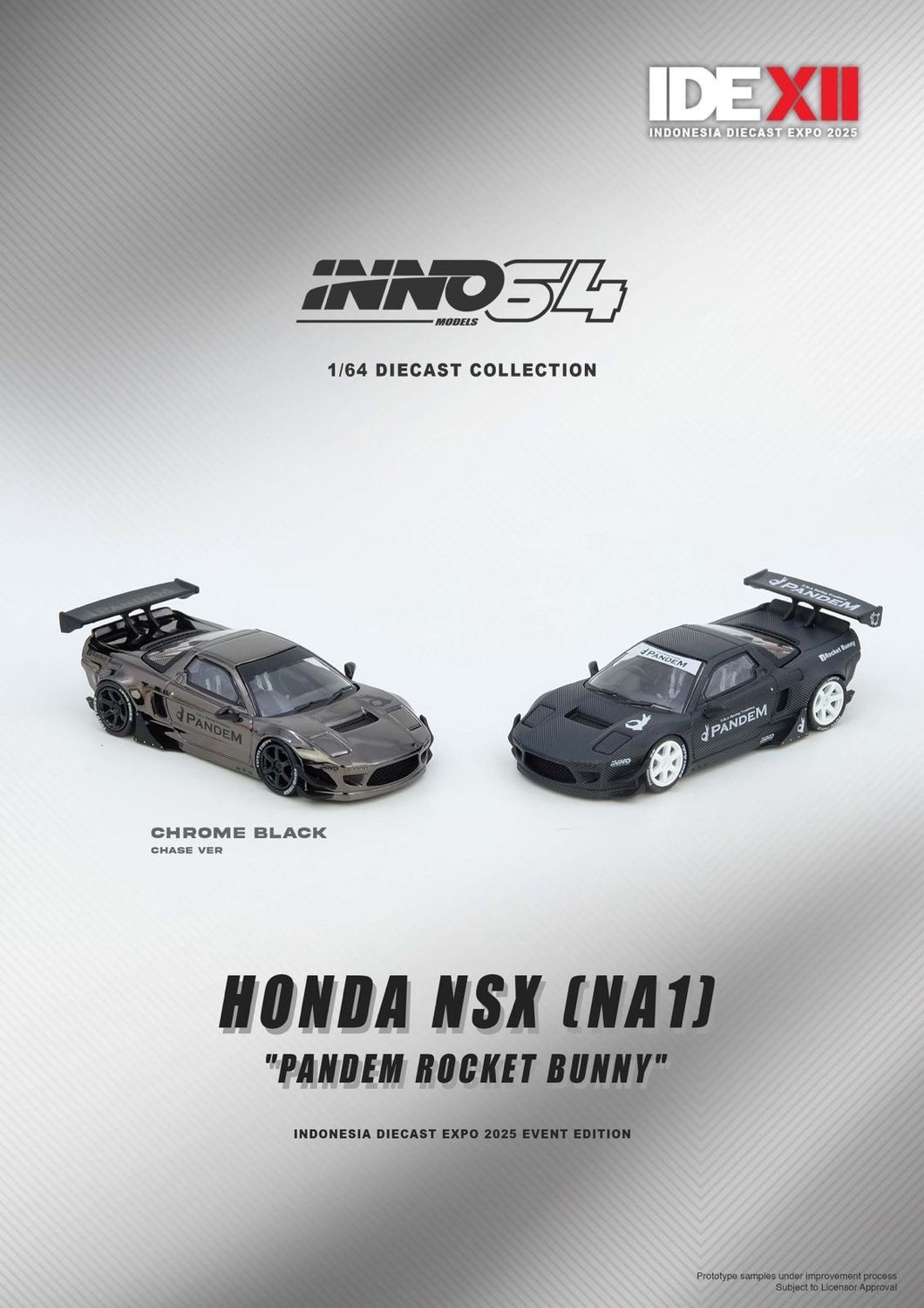 INNO64 Honda NSX (NA1) “Pandem Rocket Bunny” Black Carbon | Chance