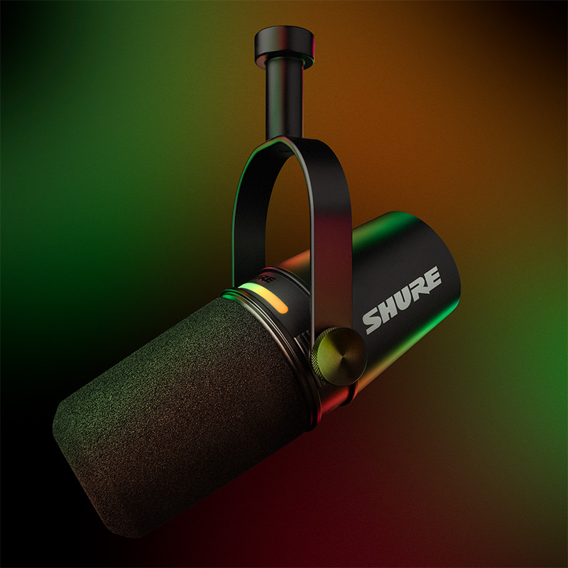 SHURE（シュアー）ポッドキャストマイクロホン「MV7+」が発売