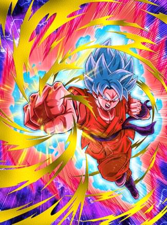 ドッカンバトル】『進化を遂げた一撃』超サイヤ人ゴッドSS孫悟空[極限Z