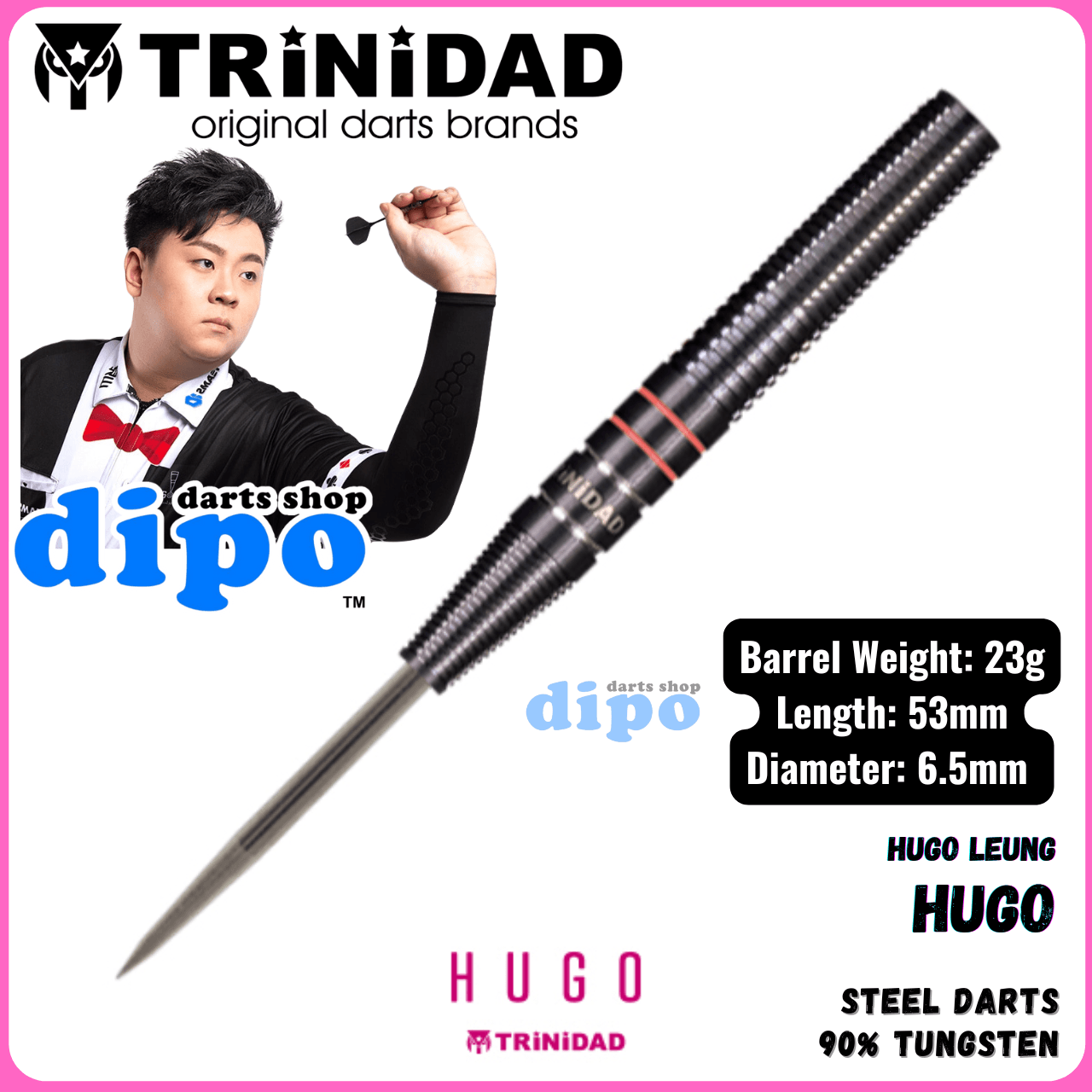TRiNiDAD HUGO ( Hugo Leung model ) - TRiNiDAD Steel Darts | Dipo